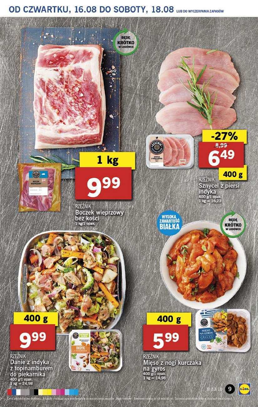 Gazetka promocyjna Lidl do 18/08/2018 str.9