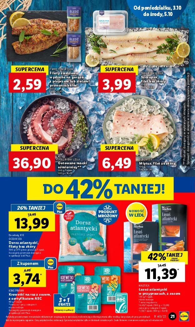 Gazetka promocyjna Lidl do 05/10/2022 str.21