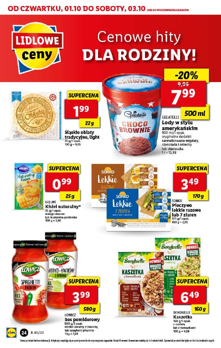 Gazetka promocyjna Lidl do 03/10/2020 str.24