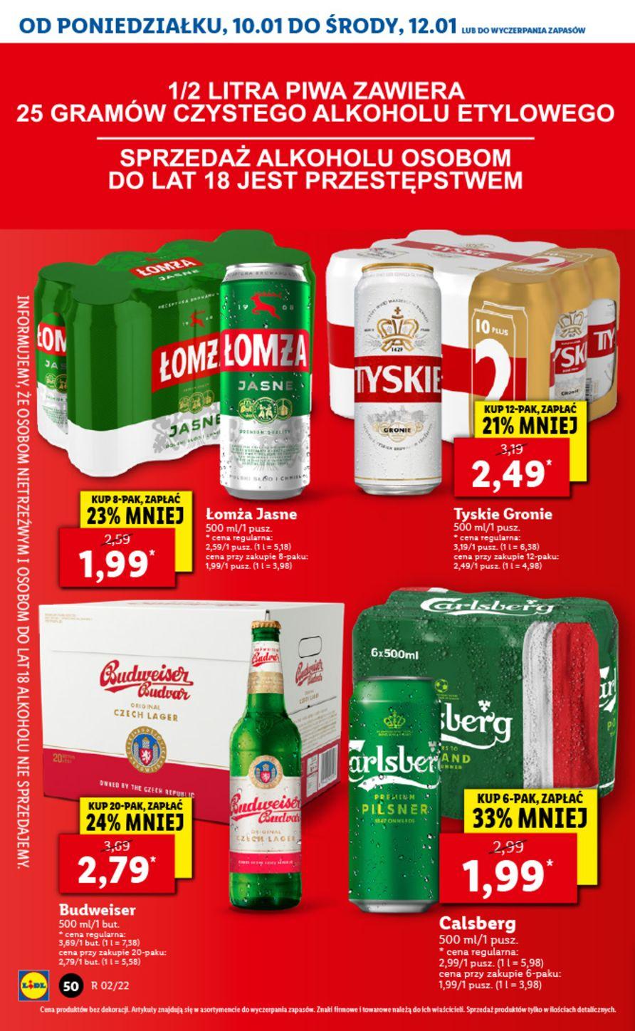 Gazetka promocyjna Lidl do 12/01/2022 str.50