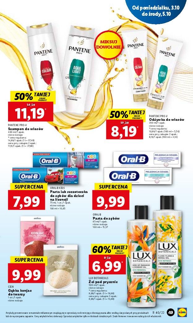 Gazetka promocyjna Lidl do 05/10/2022 str.49