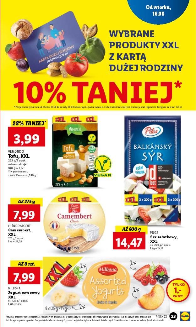 Gazetka promocyjna Lidl do 17/08/2022 str.23