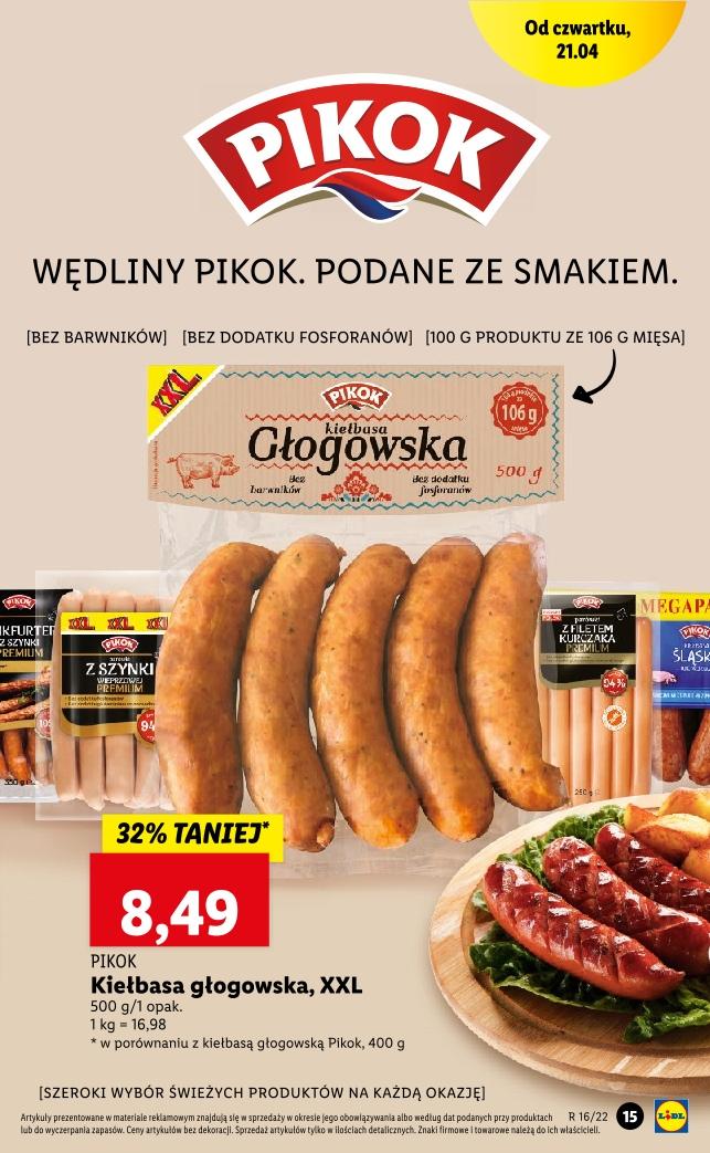 Gazetka promocyjna Lidl do 24/04/2022 str.15