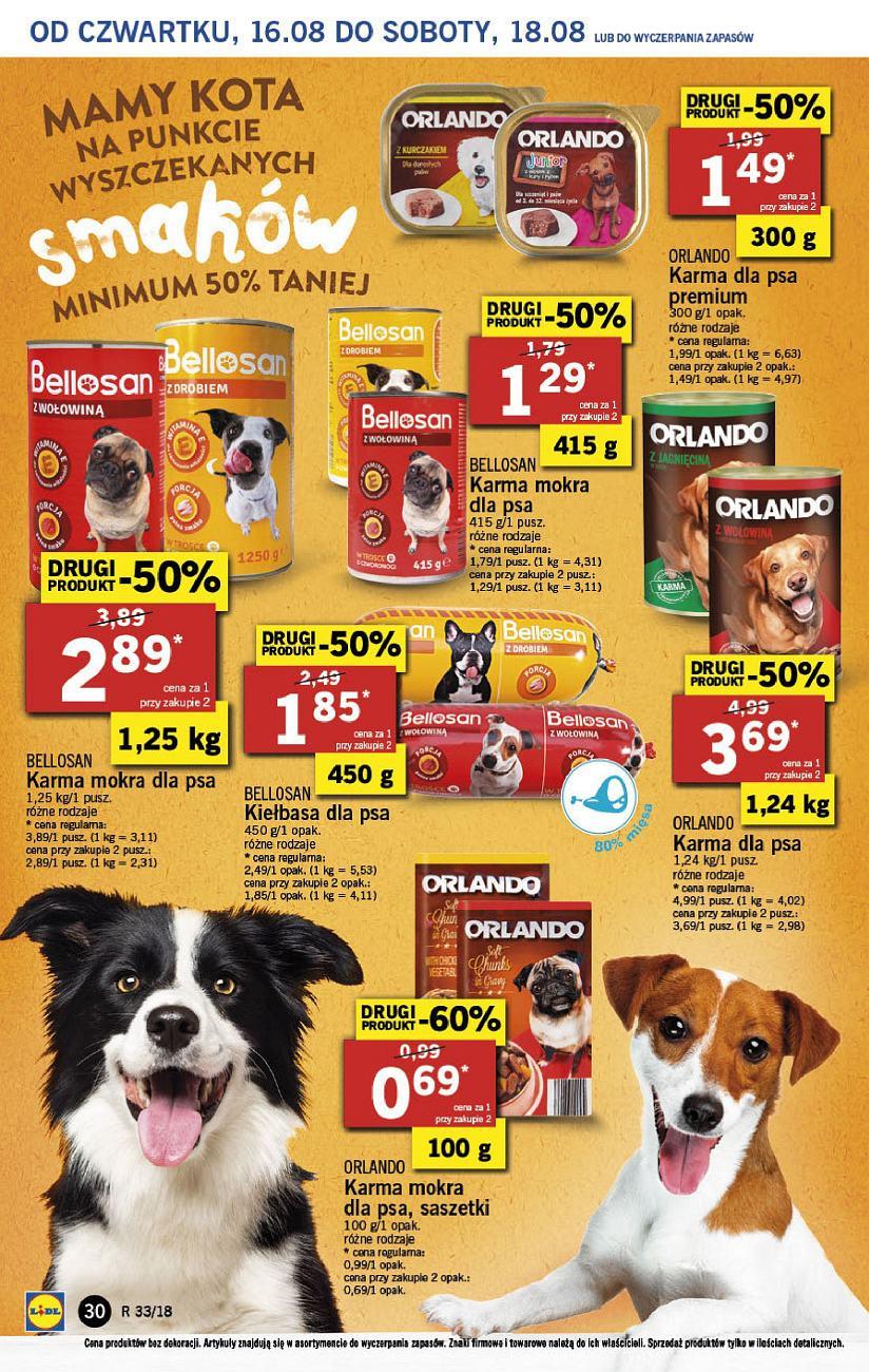 Gazetka promocyjna Lidl do 18/08/2018 str.30