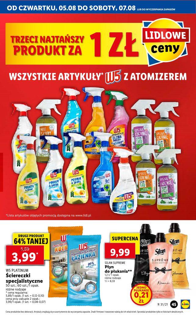 Gazetka promocyjna Lidl do 07/08/2021 str.45