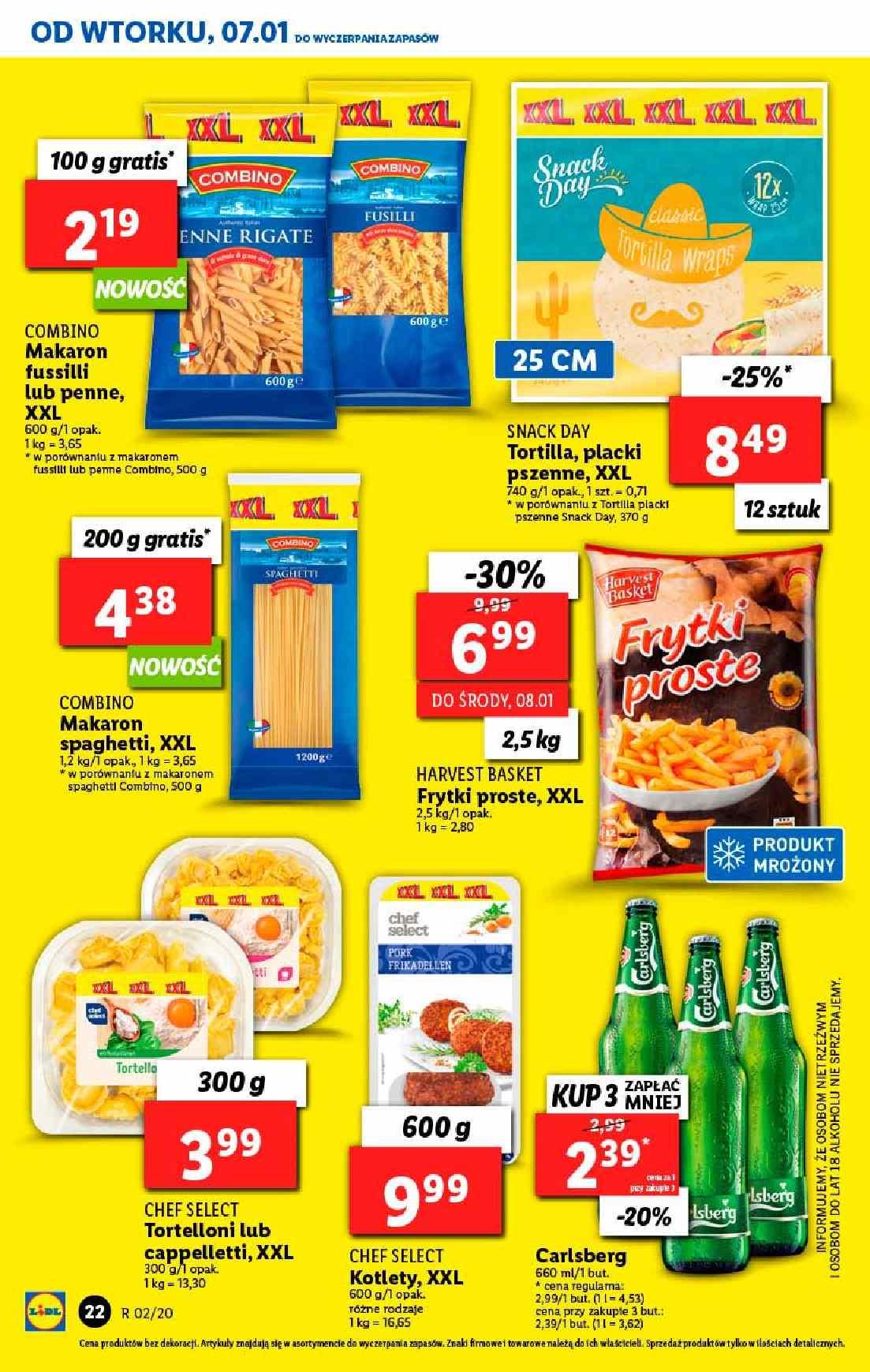 Gazetka promocyjna Lidl do 08/01/2020 str.22