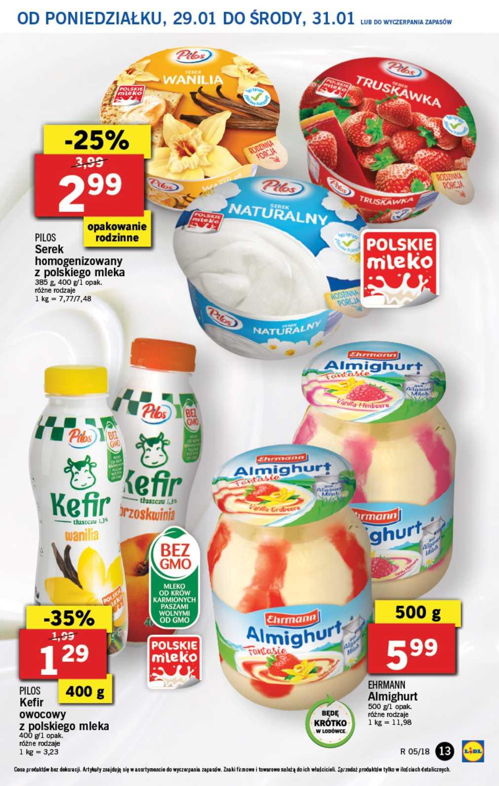 Gazetka promocyjna Lidl do 31/01/2018 str.13