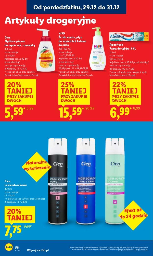 Gazetka promocyjna Lidl do 31/12/2025 str.58