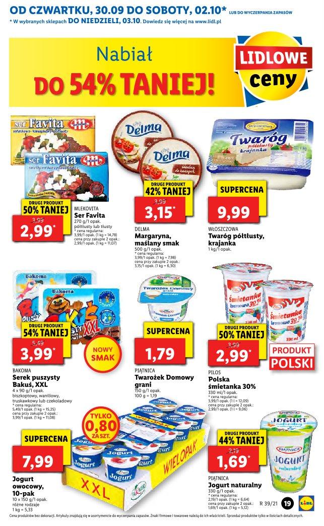 Gazetka promocyjna Lidl do 02/10/2021 str.19