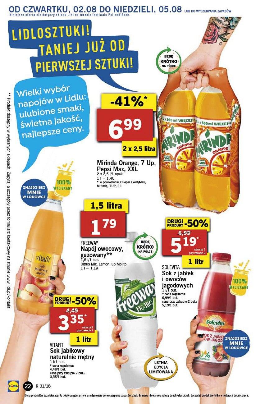 Gazetka promocyjna Lidl do 05/08/2018 str.22