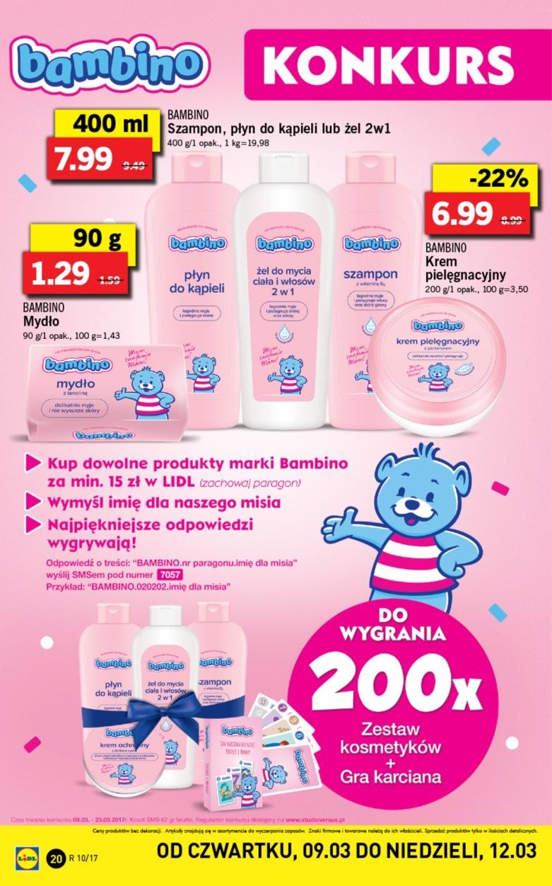 Gazetka promocyjna Lidl do 12/03/2017 str.20