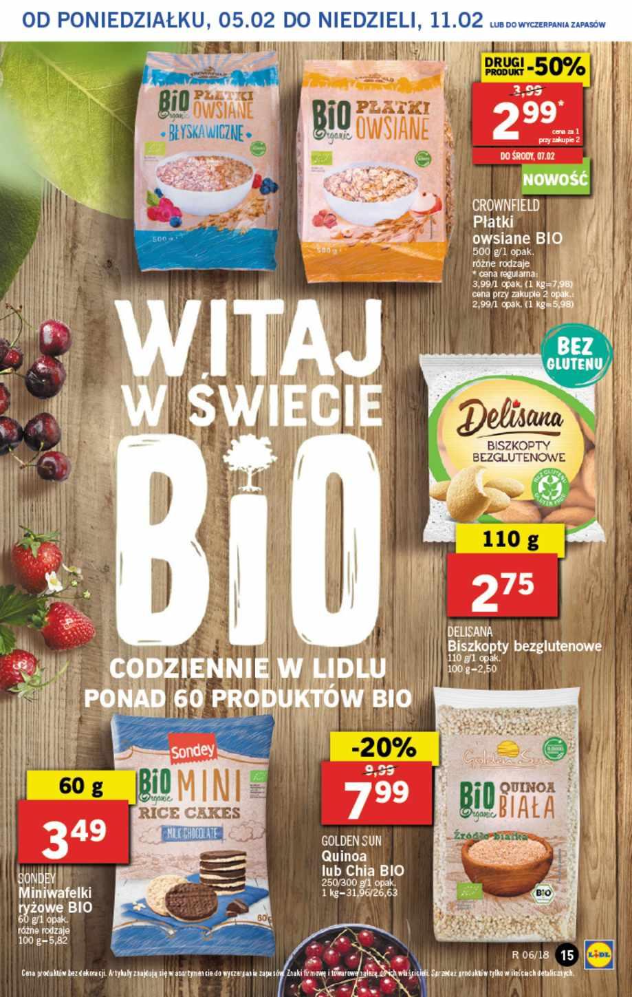 Gazetka promocyjna Lidl do 07/02/2018 str.15