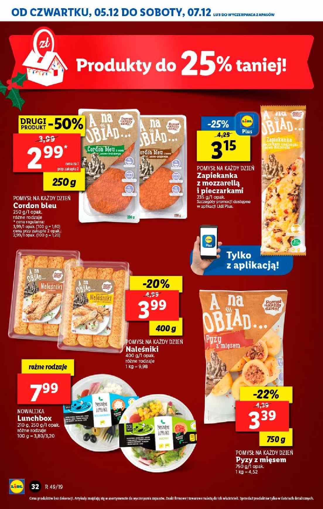 Gazetka promocyjna Lidl do 07/12/2019 str.32