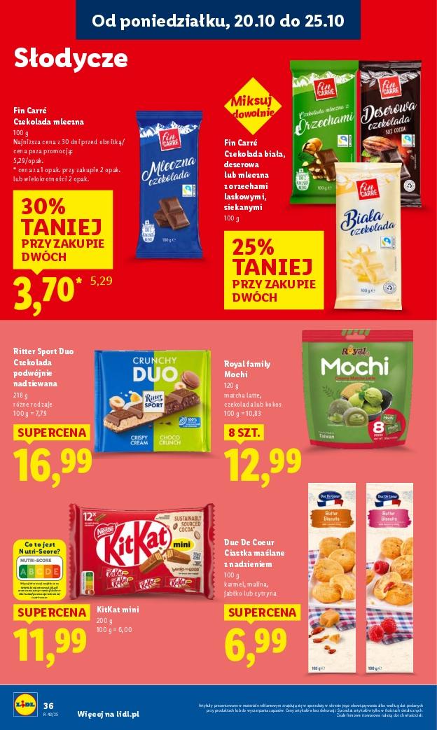 Gazetka promocyjna Lidl do 22/10/2025 str.36