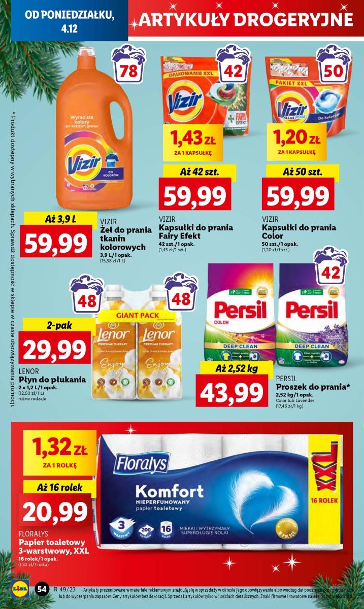 Gazetka promocyjna Lidl do 06/12/2023 str.62