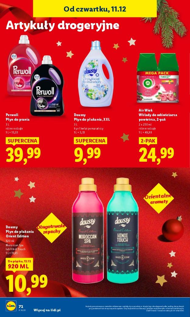 Gazetka promocyjna Lidl do 14/12/2025 str.72