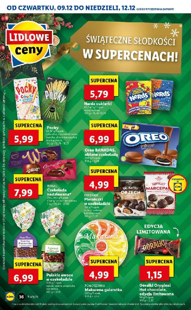 Gazetka promocyjna Lidl do 12/12/2021 str.36