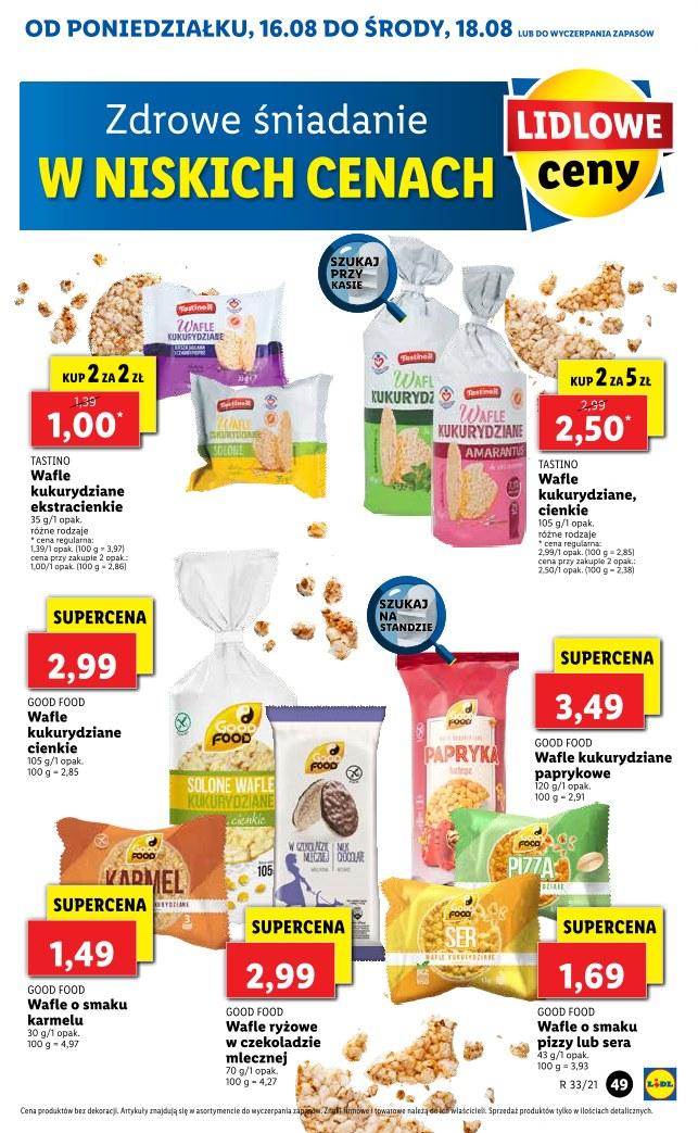 Gazetka promocyjna Lidl do 18/08/2021 str.49