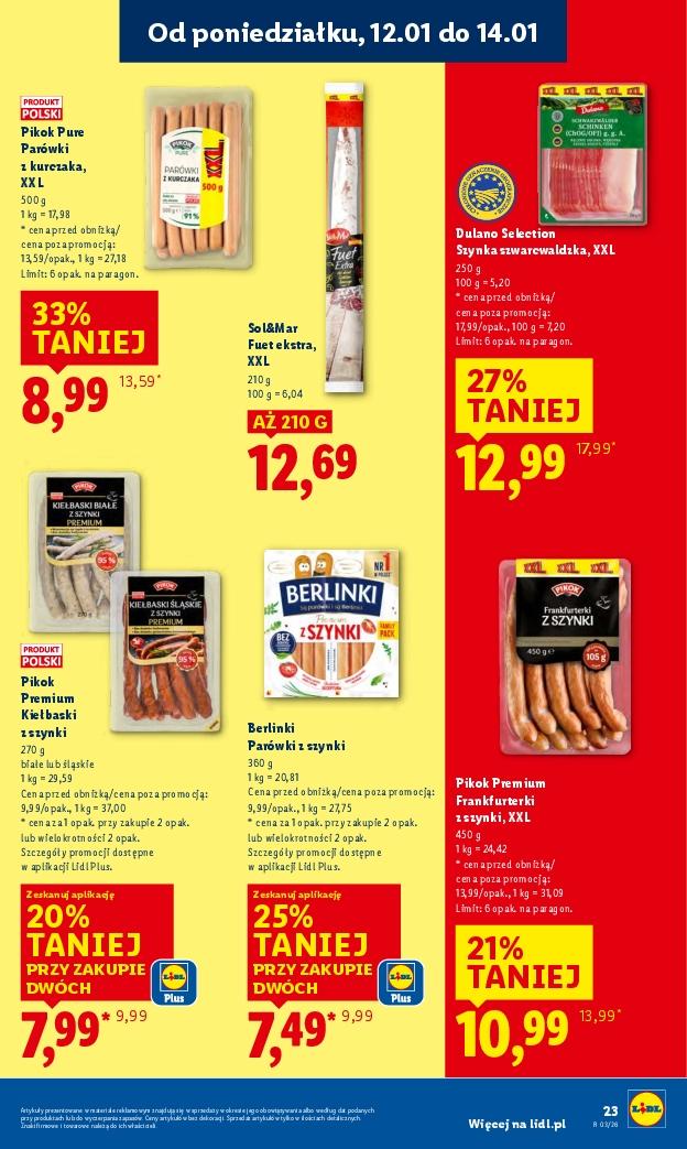 Gazetka promocyjna Lidl do 14/01/2026 str.23