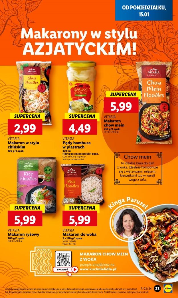 Gazetka promocyjna Lidl do 17/01/2024 str.23