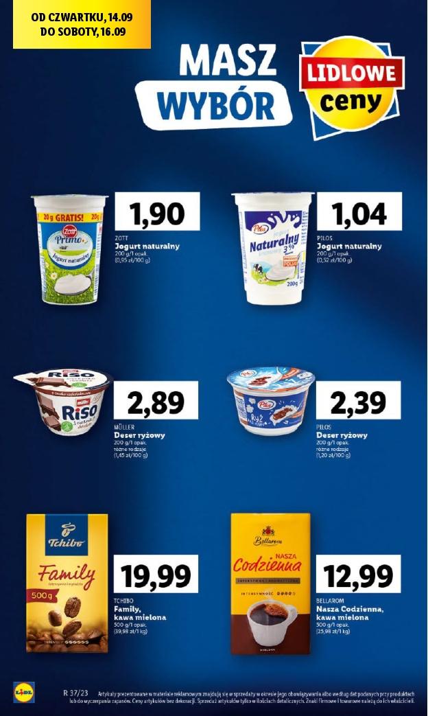 Gazetka promocyjna Lidl do 16/09/2023 str.14