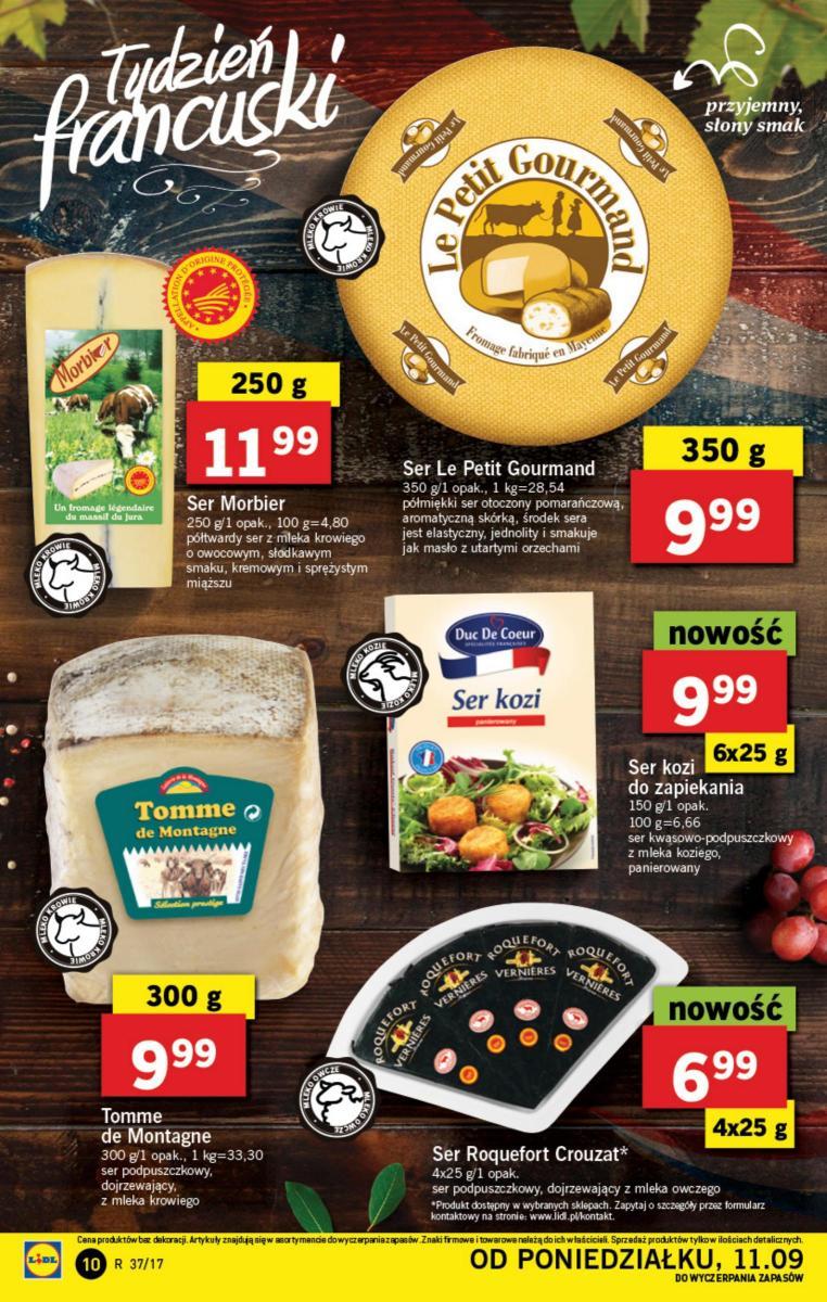 Gazetka promocyjna Lidl do 13/09/2017 str.10