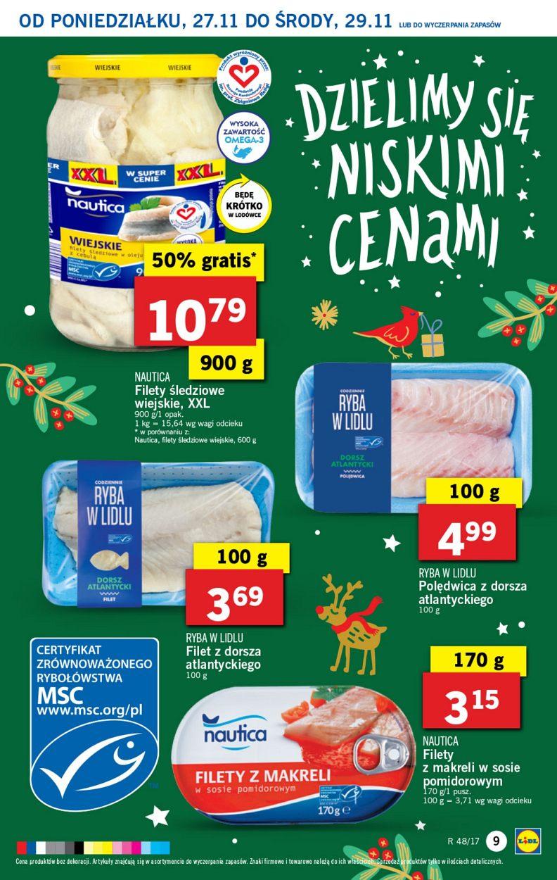 Gazetka promocyjna Lidl do 29/11/2017 str.9