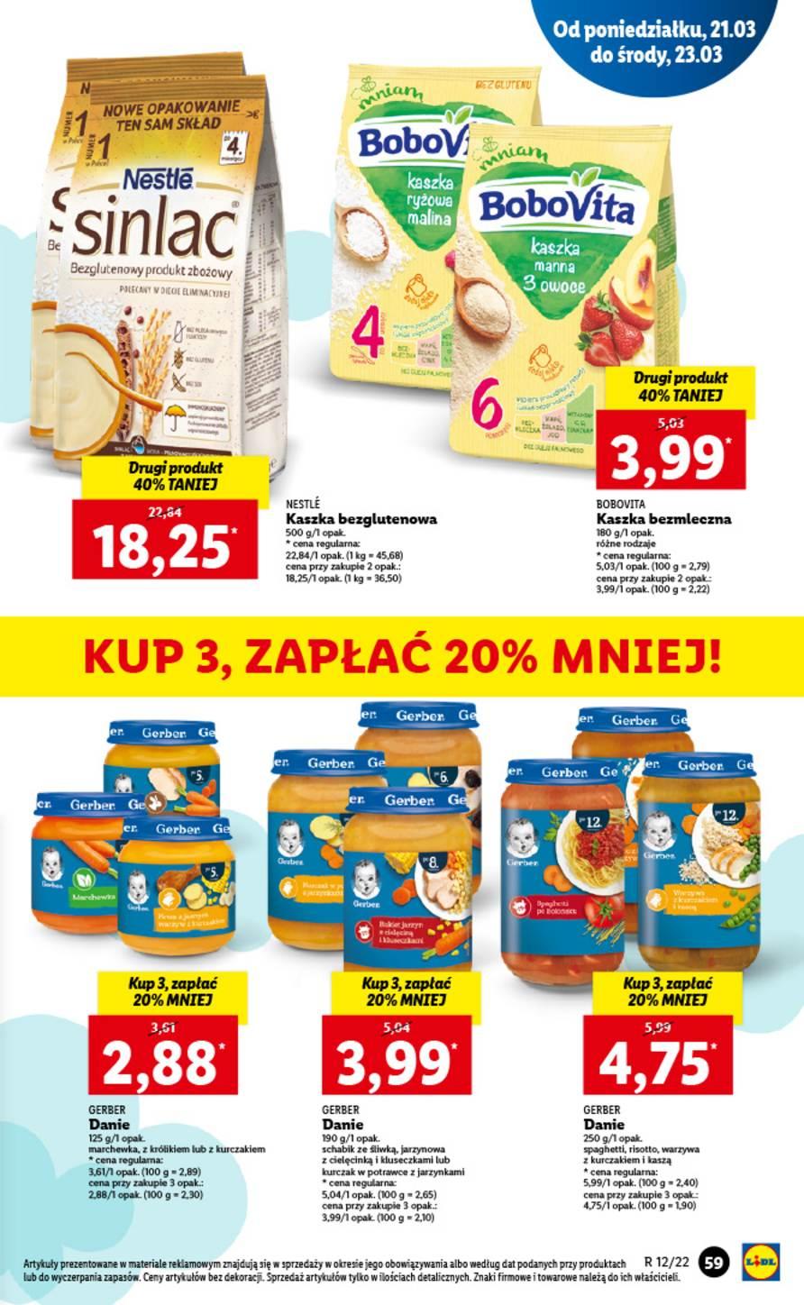 Gazetka promocyjna Lidl do 23/03/2022 str.59