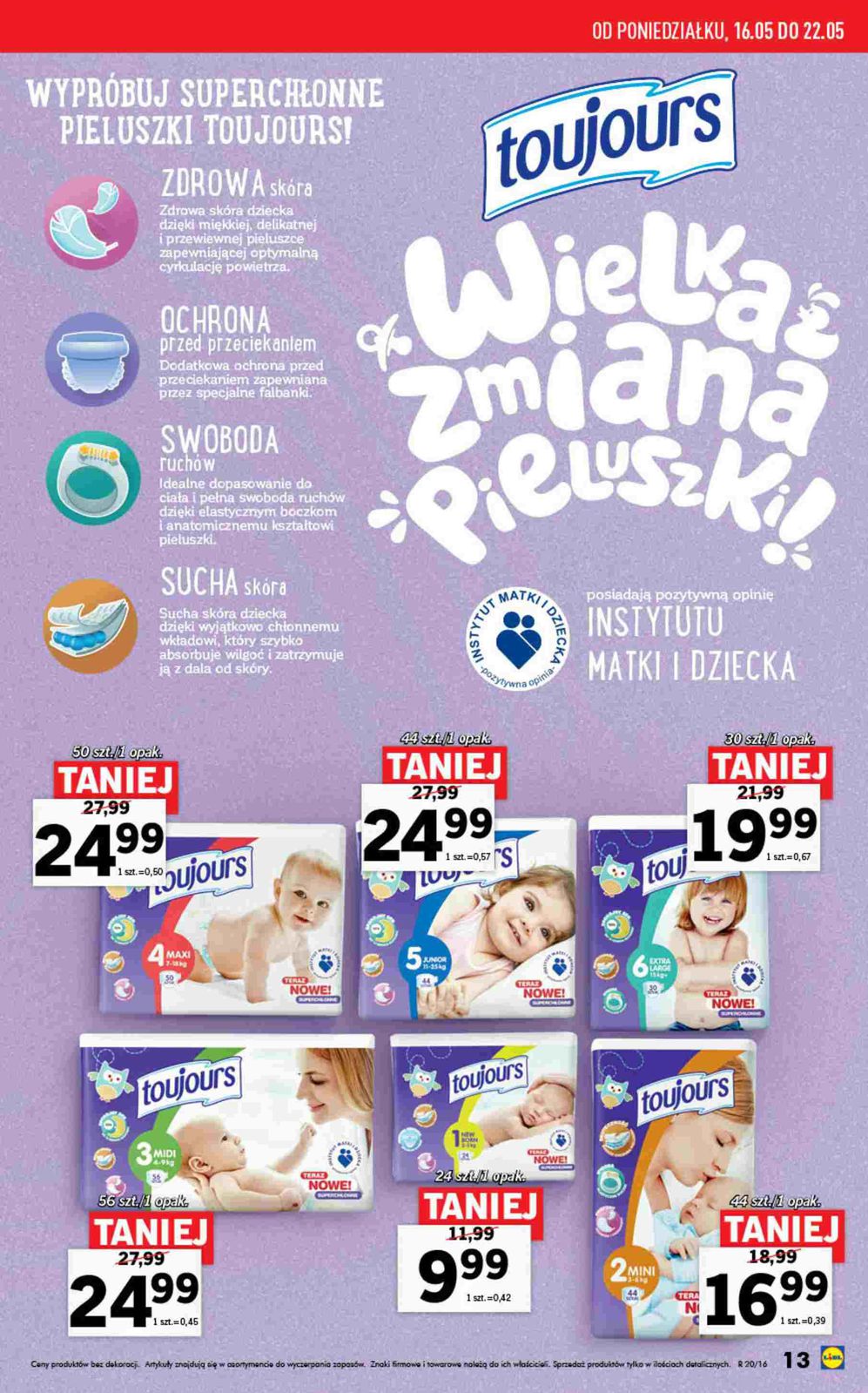 Gazetka promocyjna Lidl do 22/05/2016 str.13