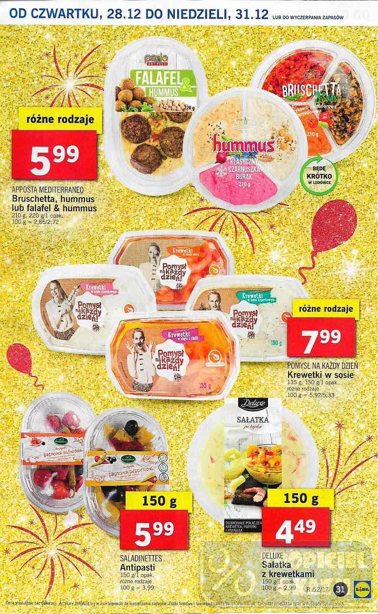 Gazetka promocyjna Lidl do 31/12/2017 str.31