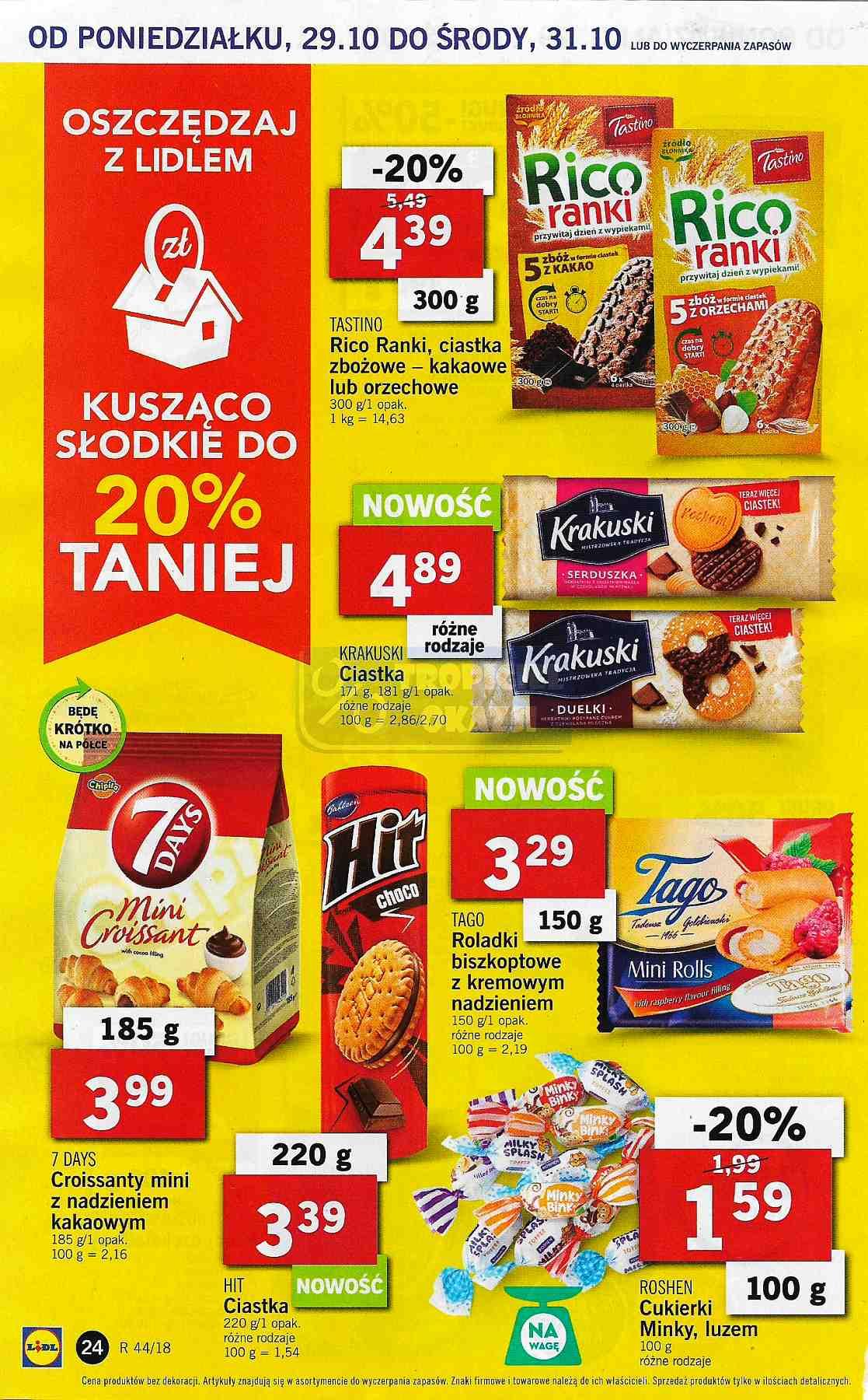 Gazetka promocyjna Lidl do 31/10/2018 str.24