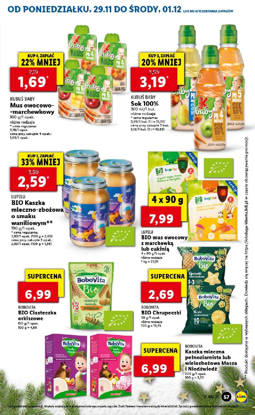 Gazetka promocyjna Lidl do 01/12/2021 str.57