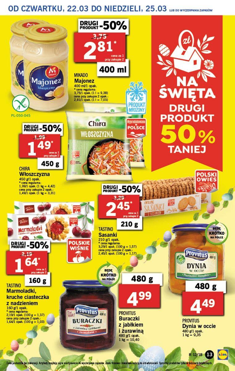 Gazetka promocyjna Lidl do 25/03/2018 str.14