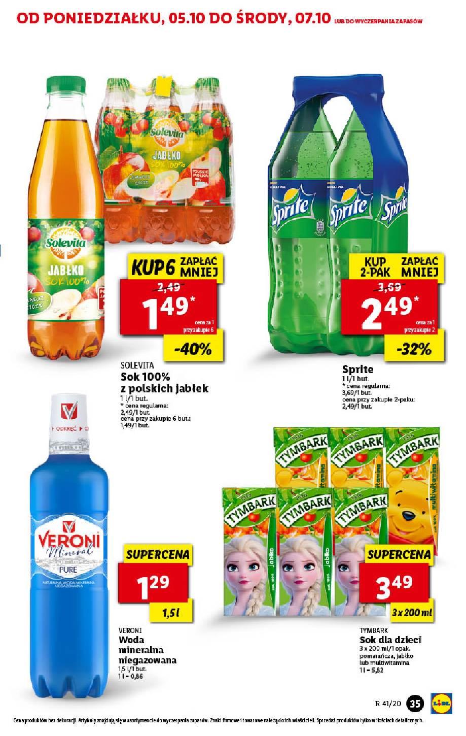 Gazetka promocyjna Lidl do 07/10/2020 str.35