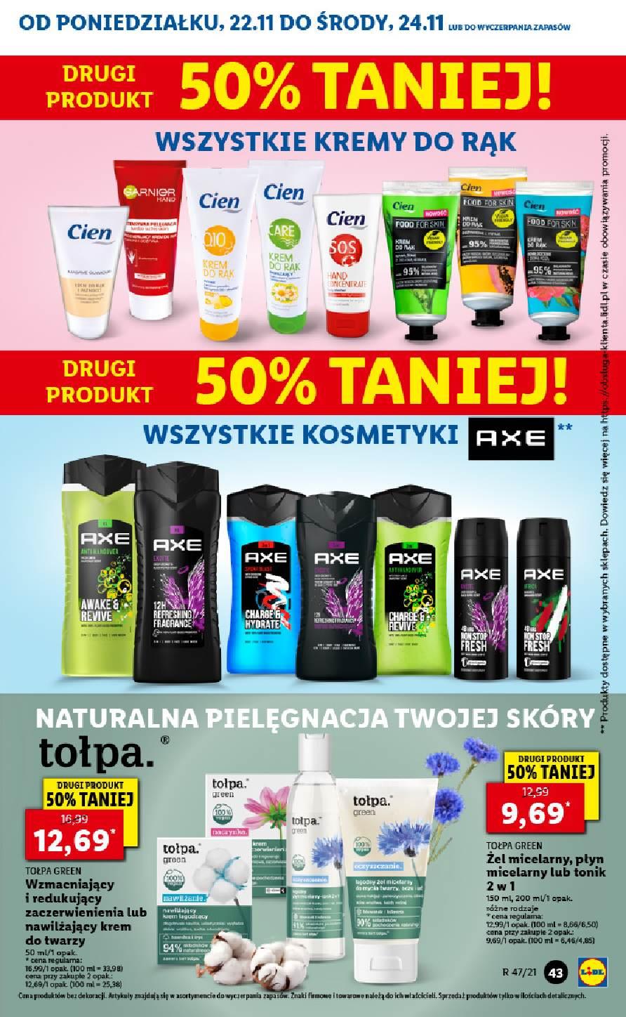 Gazetka promocyjna Lidl do 24/11/2021 str.43