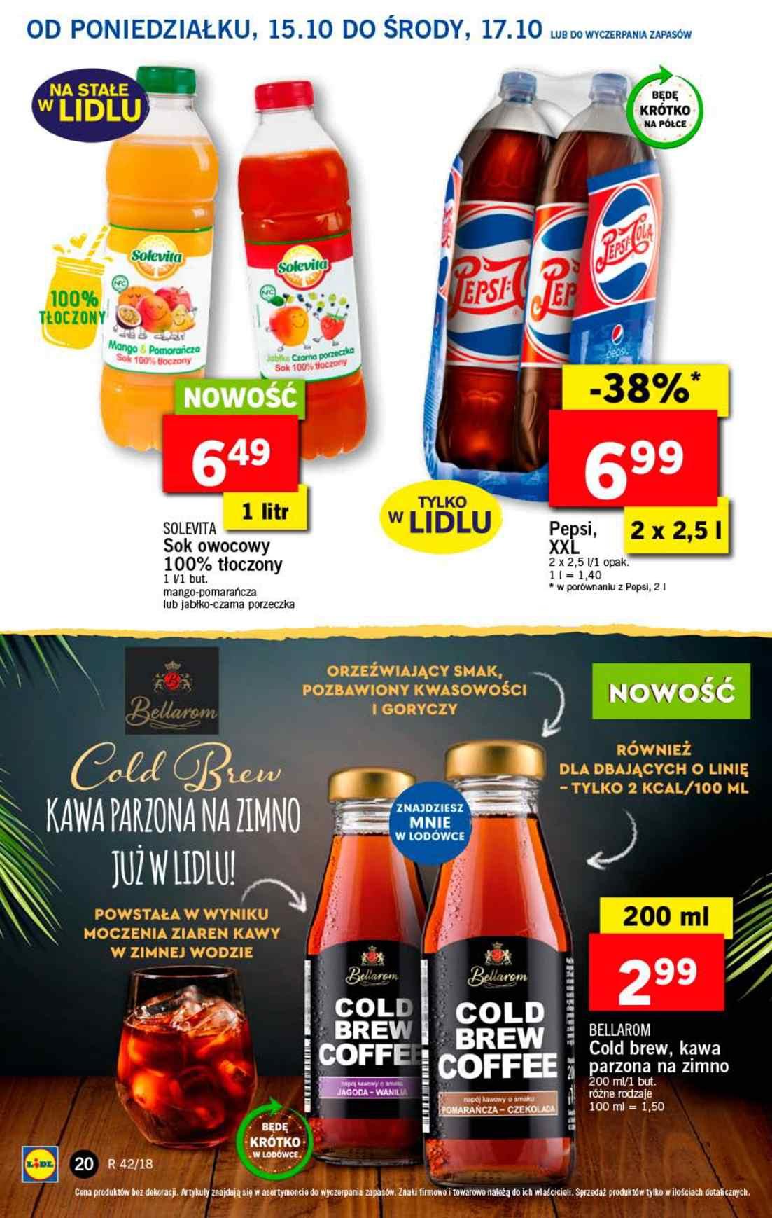 Gazetka promocyjna Lidl do 17/10/2018 str.20