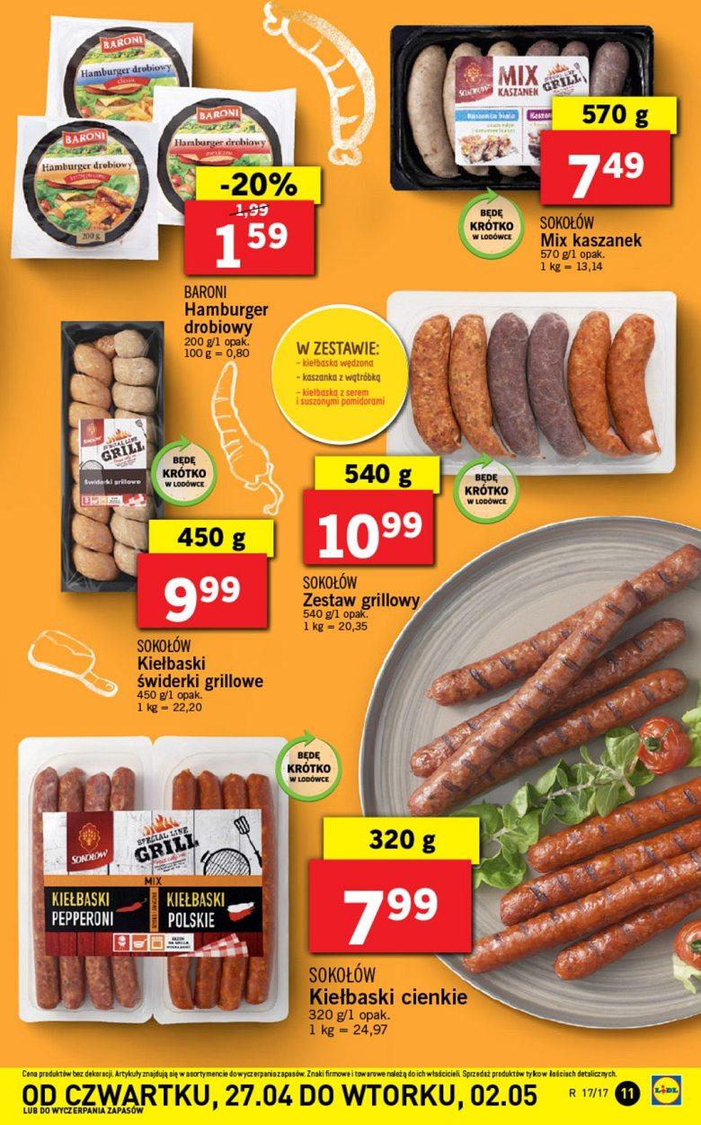 Gazetka promocyjna Lidl do 02/05/2017 str.11