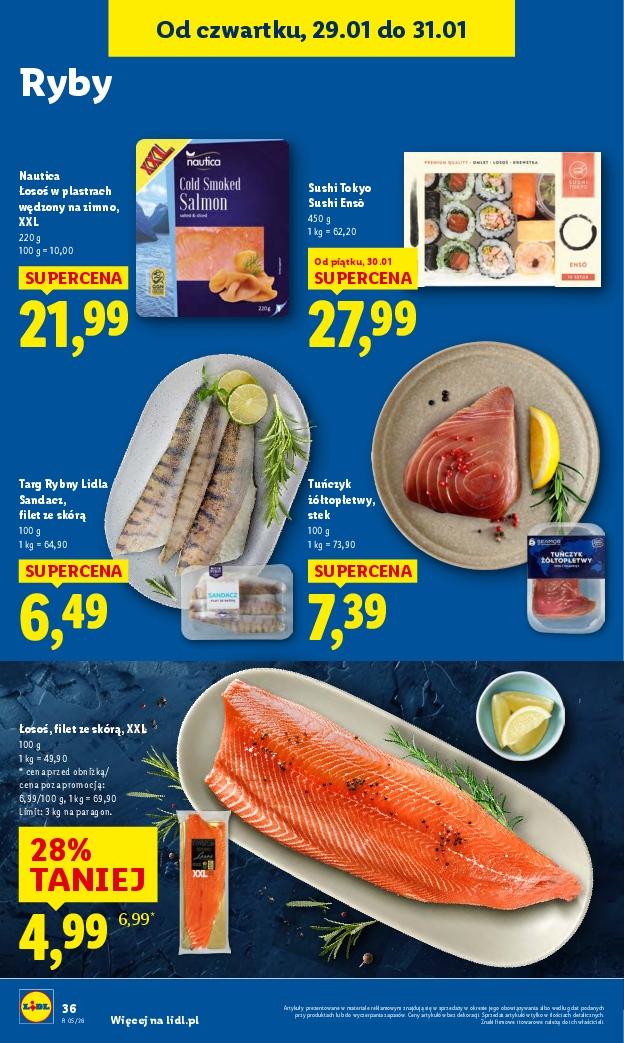Gazetka promocyjna Lidl do 31/01/2026 str.36