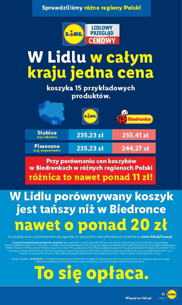 Gazetka promocyjna Lidl do 01/10/2025 str.11