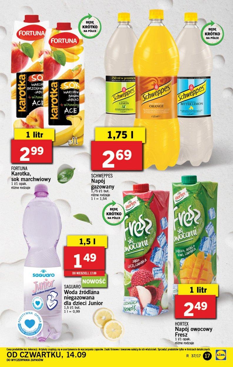 Gazetka promocyjna Lidl do 17/09/2017 str.17