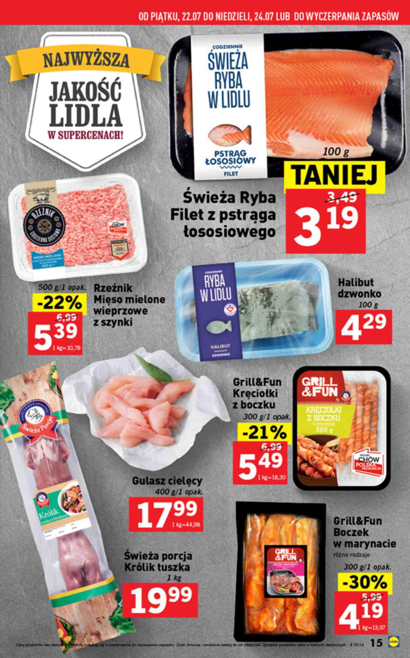 Gazetka promocyjna Lidl do 24/07/2016 str.15