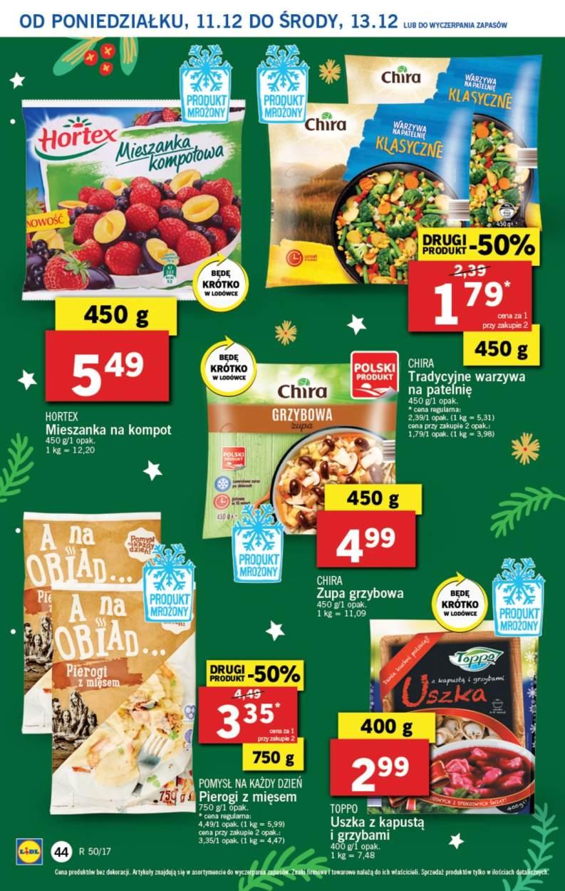 Gazetka promocyjna Lidl do 13/12/2017 str.44