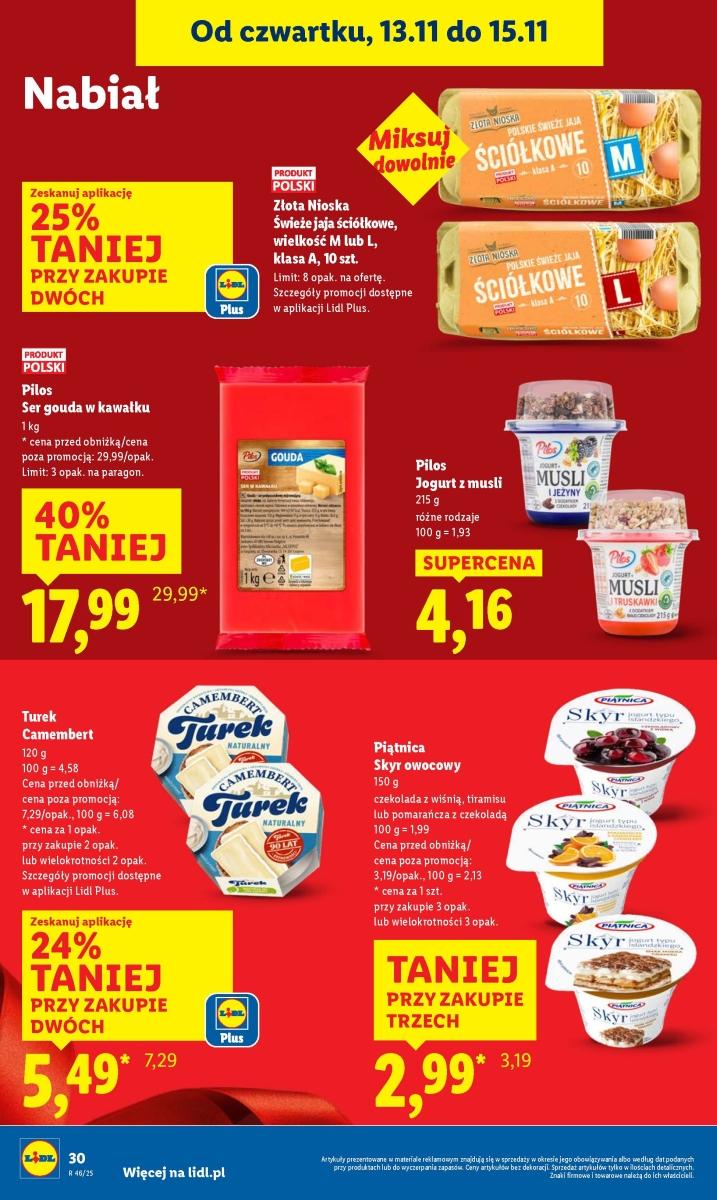 Gazetka promocyjna Lidl do 15/11/2025 str.30