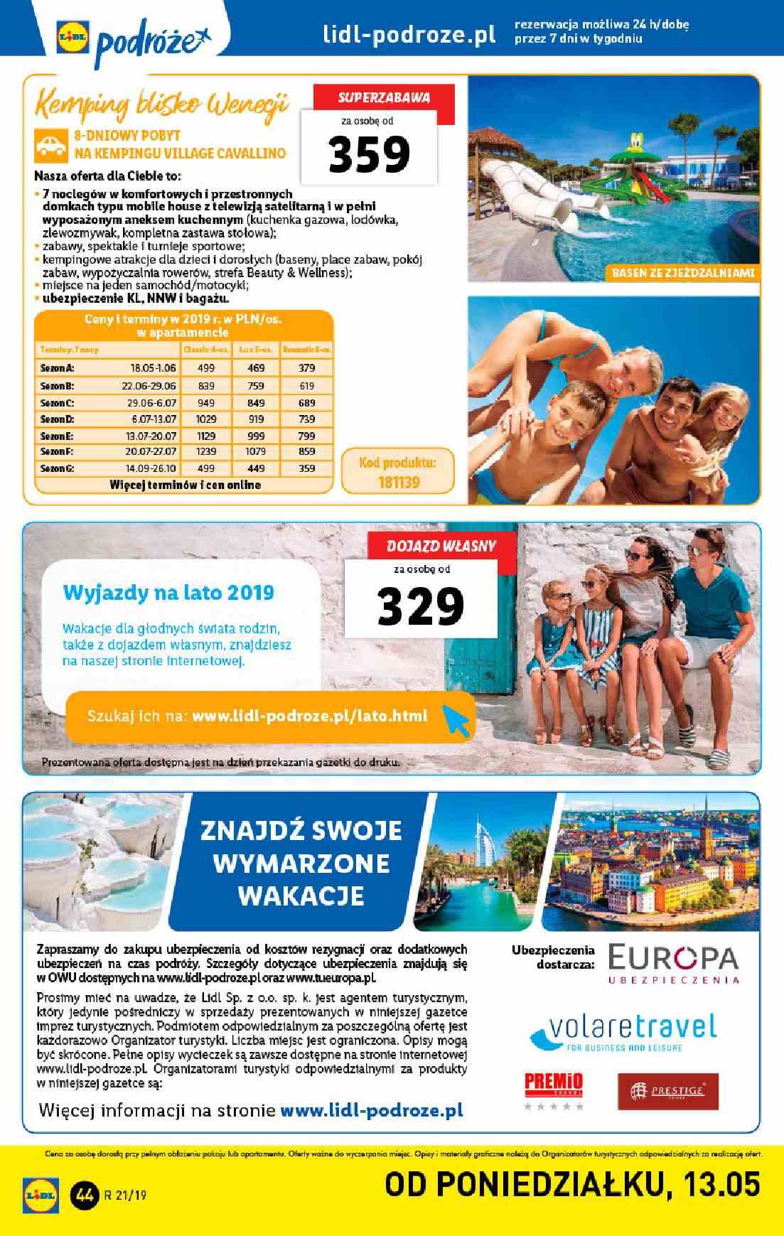 Gazetka promocyjna Lidl do 26/05/2019 str.44