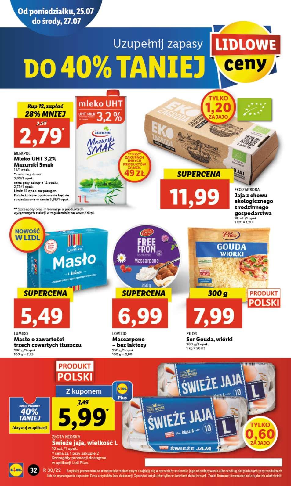 Gazetka promocyjna Lidl do 27/07/2022 str.32