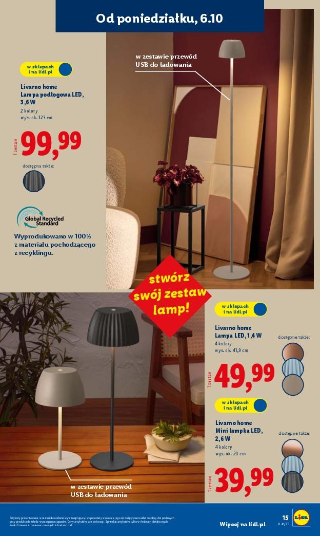 Gazetka promocyjna Lidl do 11/10/2025 str.15