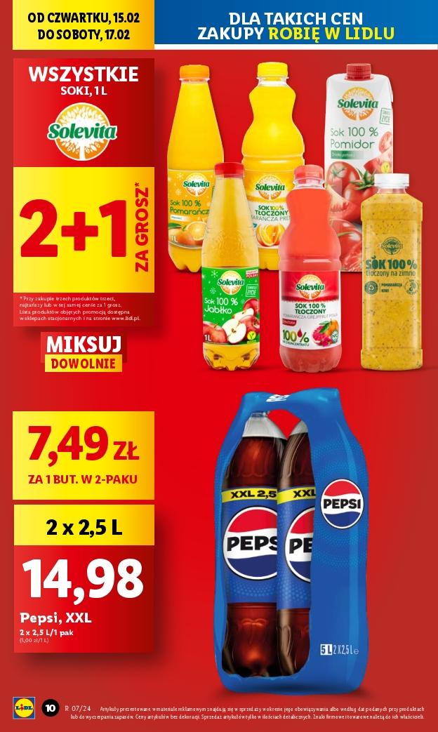 Gazetka promocyjna Lidl do 17/02/2024 str.10