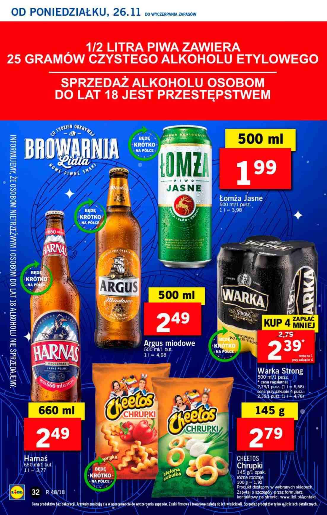 Gazetka promocyjna Lidl do 28/11/2018 str.32