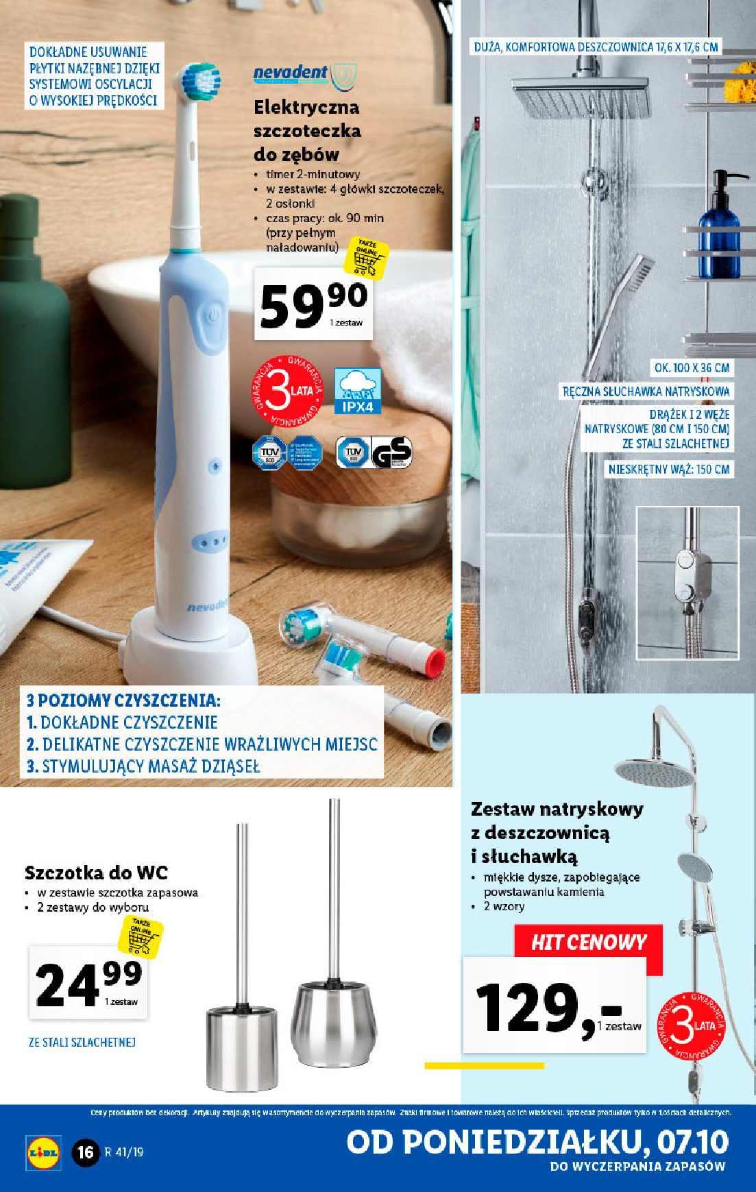 Gazetka promocyjna Lidl do 12/10/2019 str.16