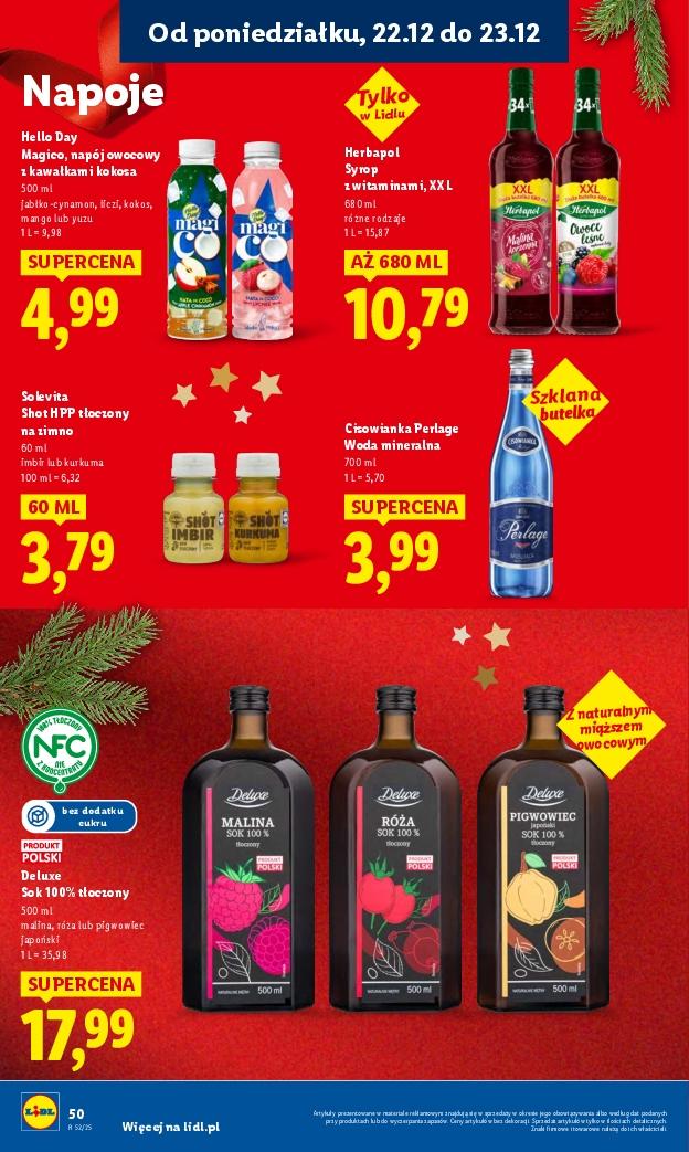 Gazetka promocyjna Lidl do 23/12/2025 str.52